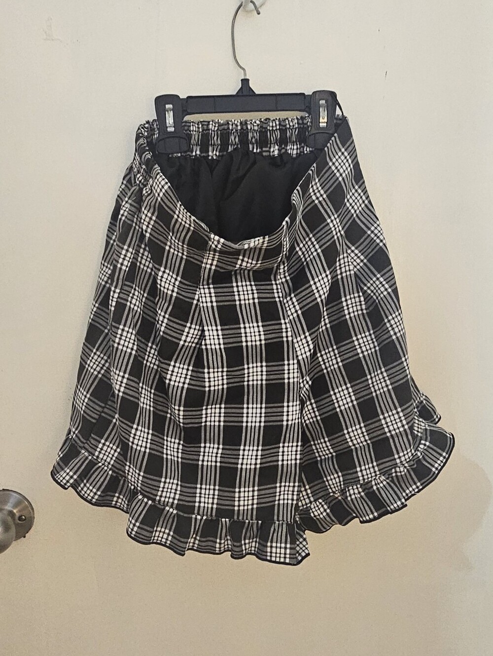 Noemie frilly checkered set up one piece - Picture 3 of 8